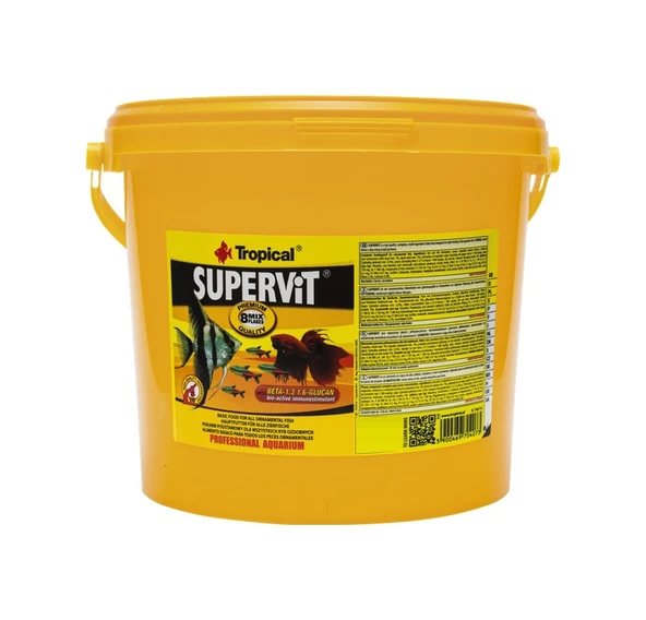 Tropical Süpervit Flakes Balıklar İçin Pul Yem 100 G - Resim 2