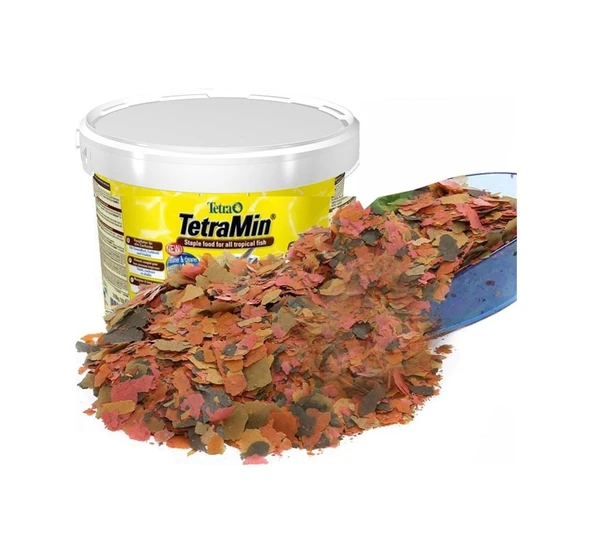 Tetramin Pul Yem -Kovadan Bölme- 100 Gram Temel Pul Yem ürün görseli 1