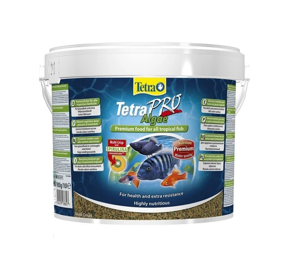 Tetra Pro Algae Açılmamış Kova 10 L 1900 Gam ürün görseli 1