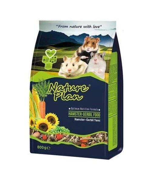 Nature Plan Hamster Yemi 800  Gr ürün görseli 1