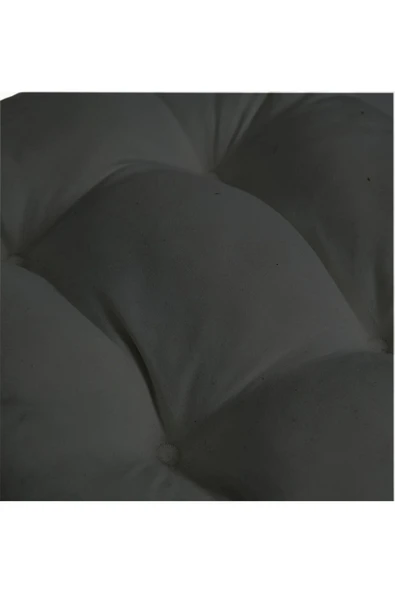 TicaretJet Kare Siyah Sandalye Minderi 40 X 40 Cm | Minder | Bahçe Balkon Minderi - Resim 2