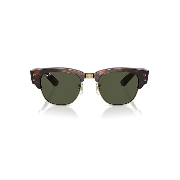 Ray-Ban RB0316S 990/31 50 Mega Clubmaster Unisex Kare Kırçıllı Kahverengi Güneş Gözlüğü ürün görseli 1