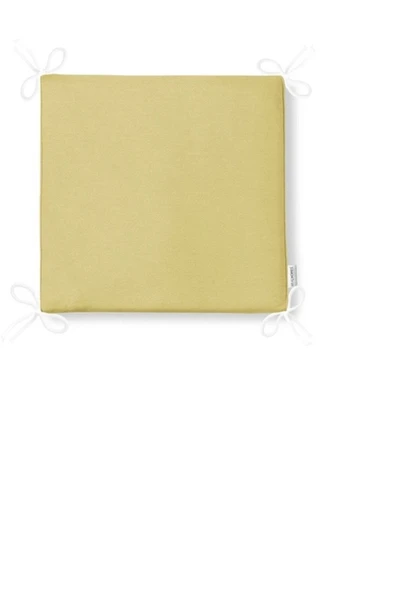 mer-tim ezberbozan ev tekstili Bahçe Balkon Salon hardal sarısı Sandalye Minderi Alt - Resim 2