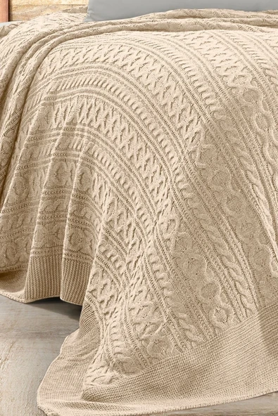 Mery Triko Yatak Örtüsü Tek Kişilik 180 X 230 Cm - Resim 6