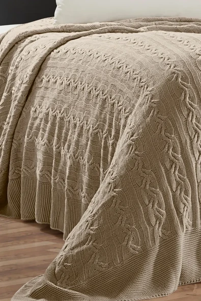 Hera  Triko Yatak Örtüsü Tek Kişilik 180 X 230 Cm - Resim 6