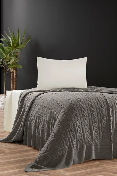 Hera  Triko Yatak Örtüsü Tek Kişilik 180 X 230 Cm - Resim 11