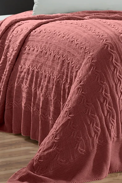 Hera  Triko Yatak Örtüsü Tek Kişilik 180 X 230 Cm - Resim 8