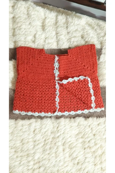 Örme Neşeli Rengarenk Bebek Hırkaları 0-3 Ay - Resim 2