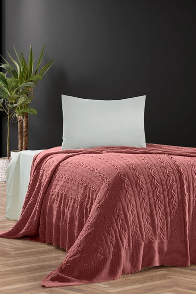 Hera  Triko Yatak Örtüsü Tek Kişilik 180 X 230 Cm - Resim 7