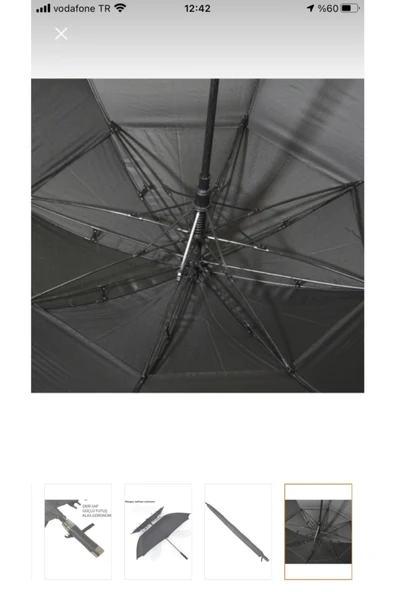 Gökşimşek Ultra Lux Protokol Semsıye - Resim 4