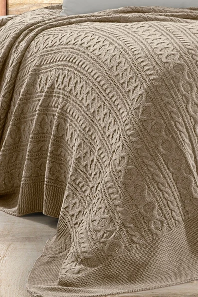 Mery Triko Yatak Örtüsü Tek Kişilik 180 X 230 Cm - Resim 8