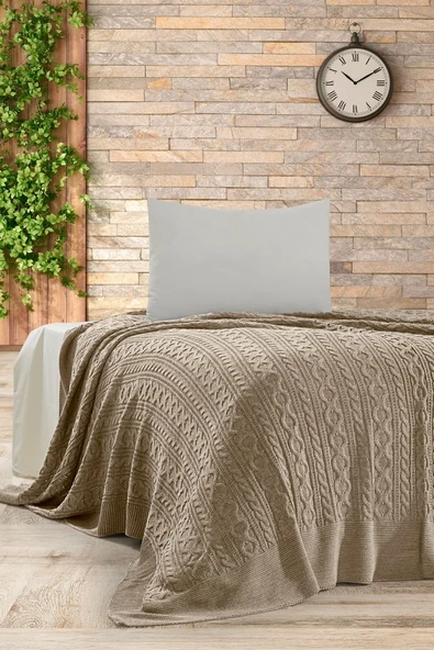 Mery Triko Yatak Örtüsü Tek Kişilik 180 X 230 Cm - Resim 7