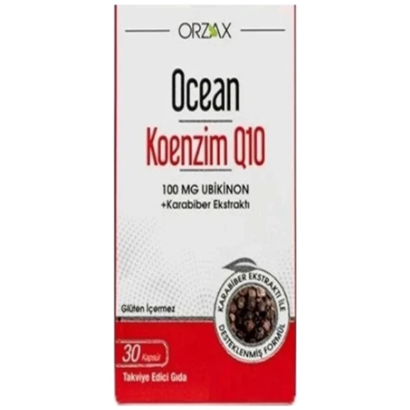 Orzax Koenzim Q10 30 Kapsül ürün görseli 1
