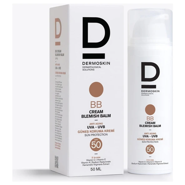 SPF50 Bb Cream 50 ml - Dezenfektan Hediyeli - %72 Alkol ürün görseli 1