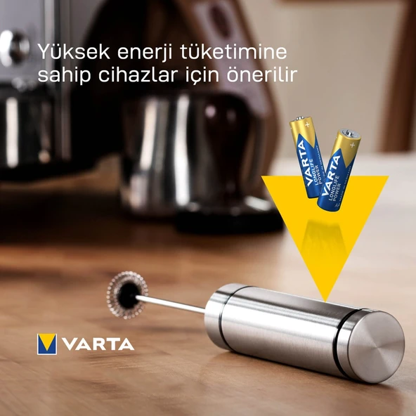 Varta Longlife Power Aa 10'lu Kalem Pil - Dezenfektan Hediyeli (%72 Alkol) - Resim 5