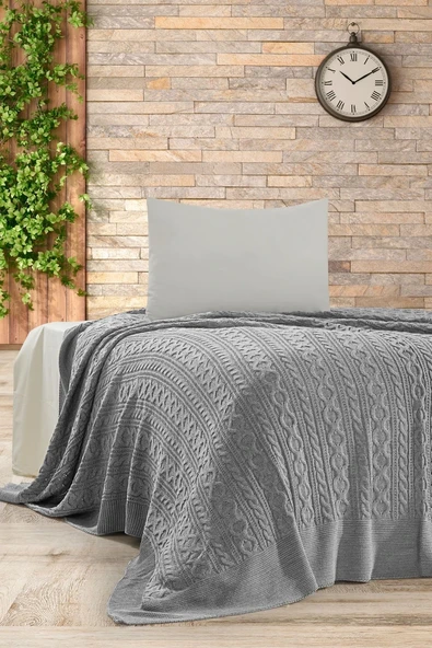 Mery Triko Yatak Örtüsü Tek Kişilik 180 X 230 Cm - Resim 11