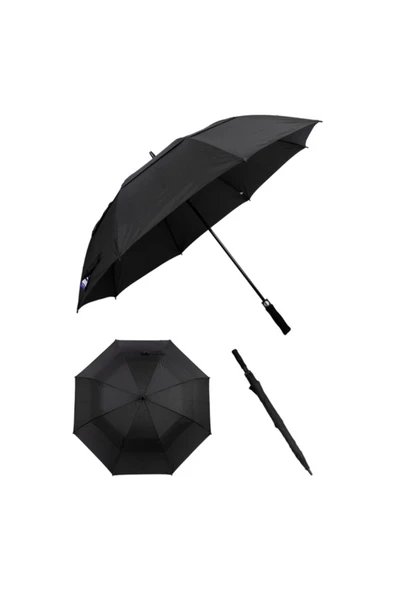 Rainwalker Yüksek Kaliteli Fiber Protokol Baston Şemsiye 150cm Kılıflı ürün görseli 1