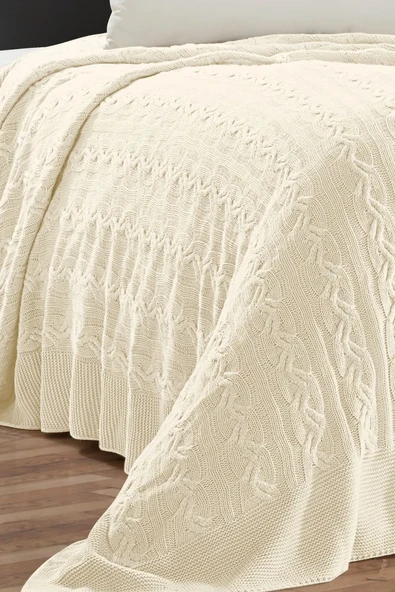 Hera  Triko Yatak Örtüsü Tek Kişilik 180 X 230 Cm - Resim 4