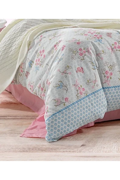 Yeliz Çift Kişilik 57 Tel Nevresim Takımı Triko Battaniyeli 200 X 220 Cm ürün görseli 1