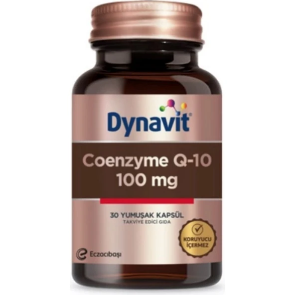 Coenzyme Q-10 100 Takviye Edici Gıda 30 Yumuşak Kapsül ürün görseli 1