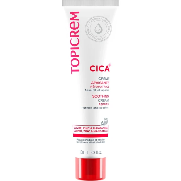 Cica Soothing Cream - Nemlendirici ve Yatıştırıcı Krem 100 ml - Dezenfektan Hediyeli (%72 Alkol) ürün görseli 1