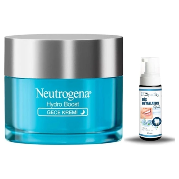 Hydro Boost Gece Kremi 50 ml + Hediye Diş Beyazlatıcı Köpük ürün görseli 1