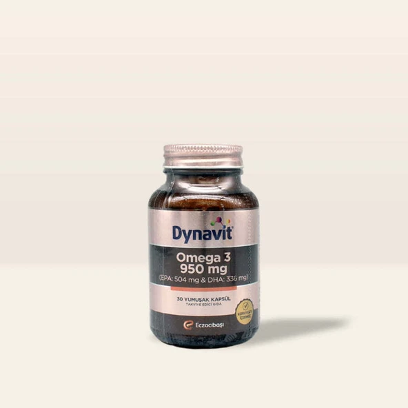 Eczacıbaşı Omega 3 950 mg Takviye Edici Gıda 30 Yumuşak Kapsül ürün görseli 1