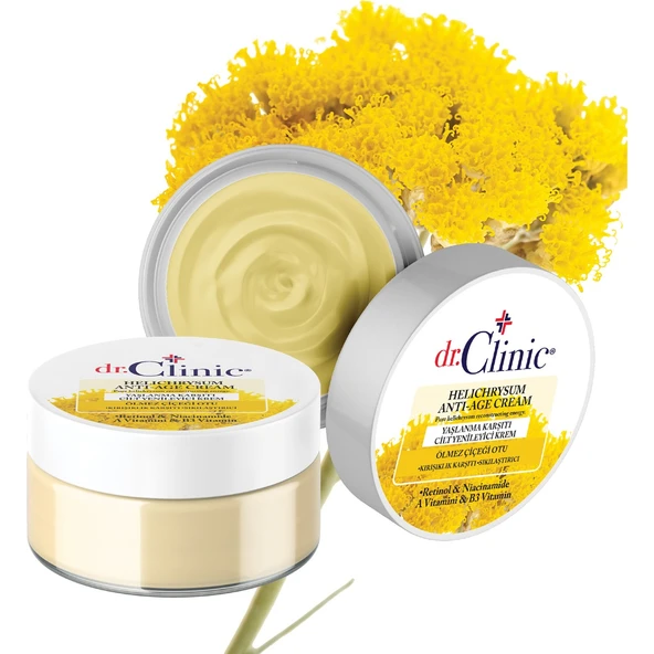 Ölmez Çiçeği Otu Helichrysum Cilt Yenileyici Krem 50 ml - Dezenfektan Hediyeli - %72 Alkol ürün görseli 1