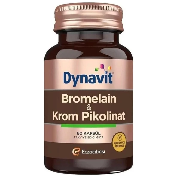 Bromelain ve Krom Pikolinat 60 Kapsül ürün görseli 1