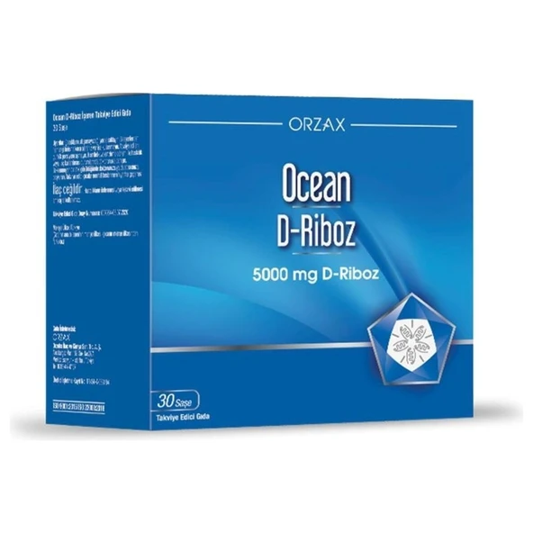Orzax 5000MG D-Riboz 30 Saşe ürün görseli 1
