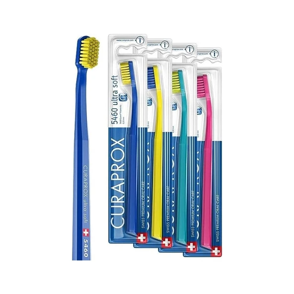 Curavet Curaprox Cs 5460 Ultra Yumuşak Diş Fırçası (1x) - Dezenfektan Hediyeli (%72 Alkol) ürün görseli 1