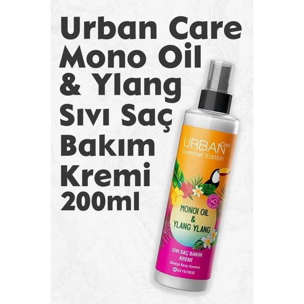 Care Monoi Oil ve Ylang Sıvı Saç Kremi 200 ml ürün görseli 1