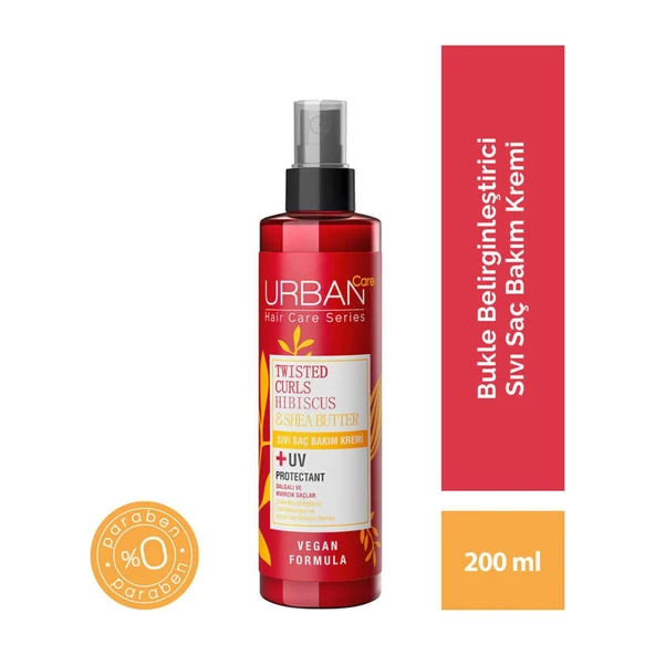 Care Twisted Curls Hibiscus & Shea Butter Sıvı Saç Bakım Kremi 200 ml ürün görseli 1