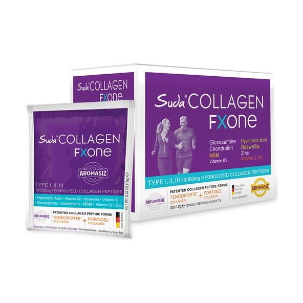 Collagen Fxone Aromasız Tekli Saşe 30X12GR ürün görseli 1