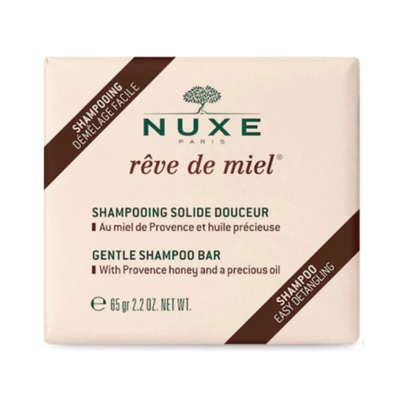 Reve De Miel Hassas Katı Şampuan 65 gr + Dezenfektan Hediyeli - %72 Alkol ürün görseli 1