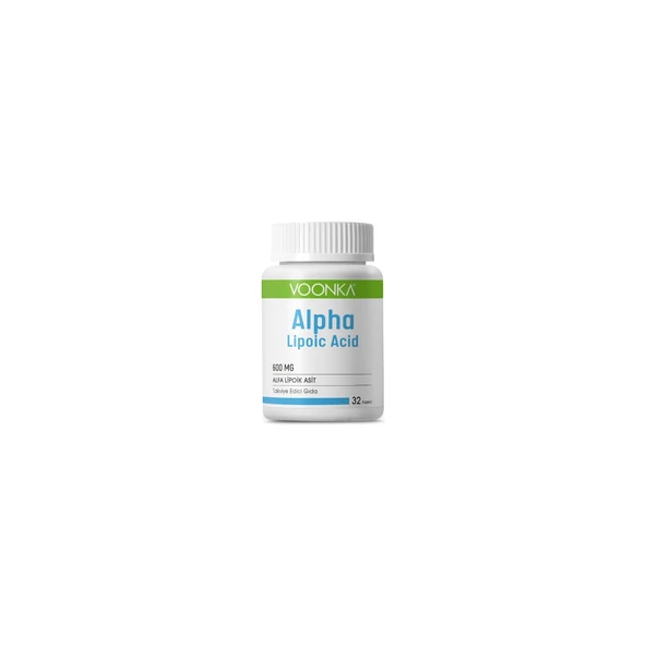 Voonka Alpha Lipoic Acid 32 Kapsül ürün görseli 1