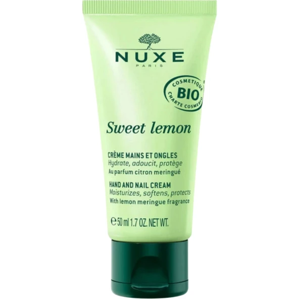 Nuxe Sweet Lemon El Kremi 50 ml - Dezenfektan Hediyeli (%72 Alkol) ürün görseli 1