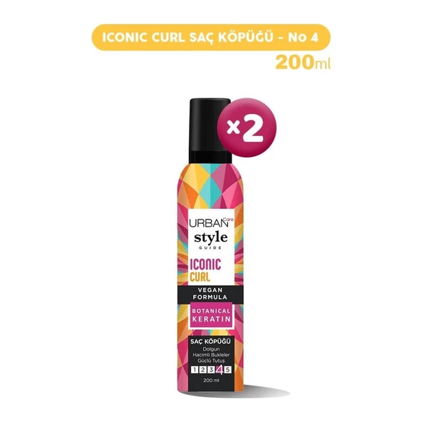 Care Style Guide Iconic Curl Saç Köpüğü 200 ml No 4 – 2 Adet ürün görseli 1