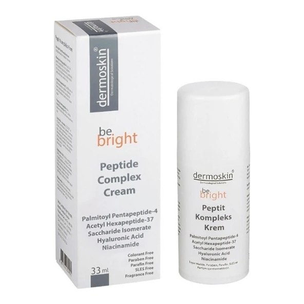 Dermoskin Peptide Complex Yüz Bakım Kremi 33 ml Niacinamide İçerikli Canlandırıcı Tüm Cilt Tiplerine Uygun ürün görseli 1