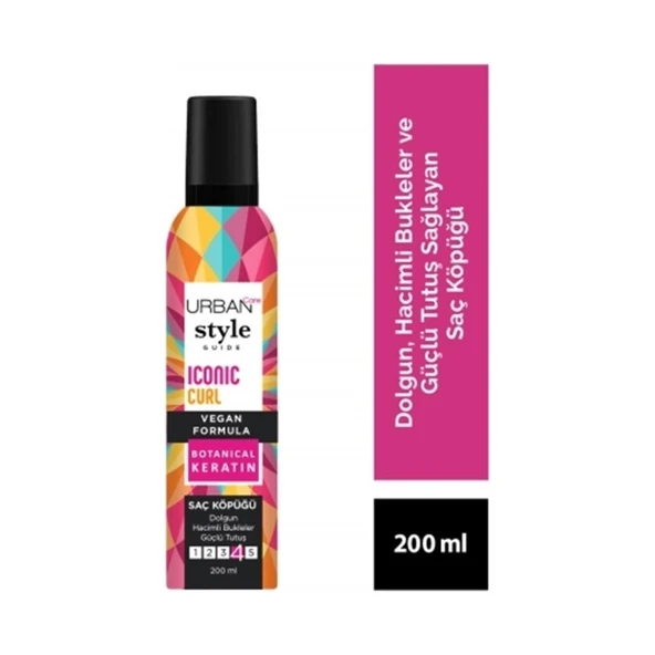 Care Style Guide Saç Köpüğü Iconic Curl 200 ml - Resim 2