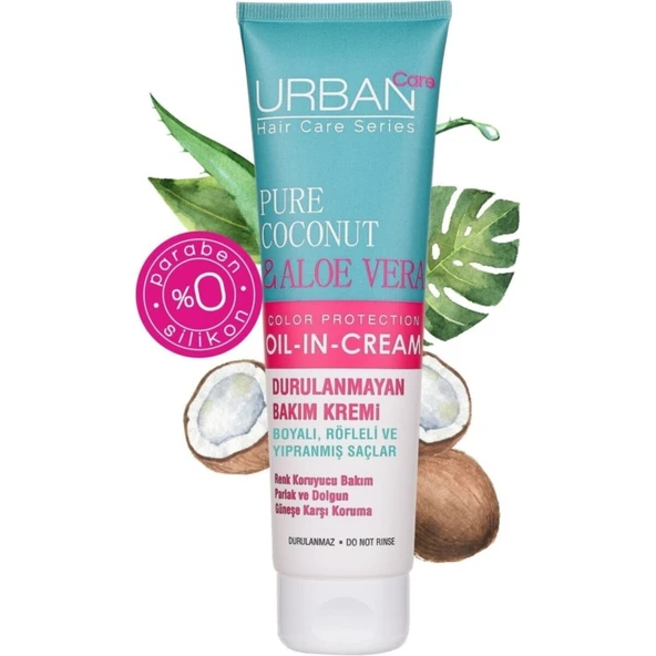 Care Pure Coconut & Aloe Vera Durulanmayan Bakım Kremi 150 ml - Resim 3