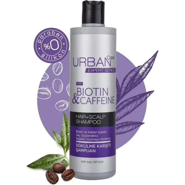 Care Expert Biotin & Caffeine Shampoo 350 ml - Resim 3