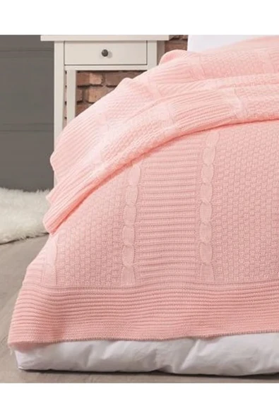 Erguvan Triko Yatak Örtüsü 220 X 240 Cm - Resim 11