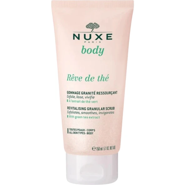 Nuxe Body Reve De The Vücut Peelingi 150 ml - Dezenfektan Hediyeli (%72 Alkol) ürün görseli 1