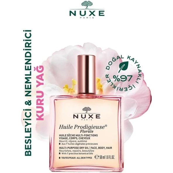 Huile Prodigieuse Floral Kuru Yağ 50 ml ürün görseli 1