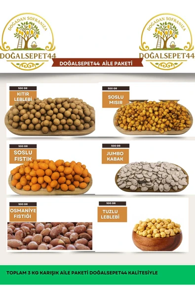 DOĞALSEPET44 EKO KARIŞIK 3 Kg ürün görseli 1