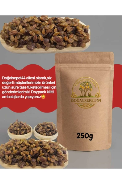 DOĞALSEPET44 ÇEKİRDEKSİZ İZMİR ÜZÜMÜ 300 gr ürün görseli 1