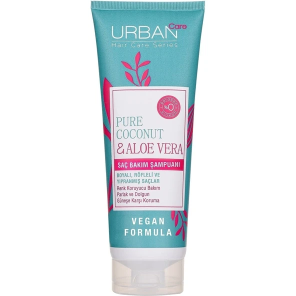 Care Pure Coconut & Aloe Vera Saç Bakım Şampuanı 250 ml - Resim 3