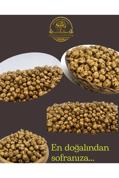 DOĞALSEPET44 Kavrulmuş Sarı Leblebi Tuzsuz 500 gr ürün görseli 1