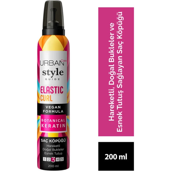 Care Stil Rehberi Elastik Bukle Saç Köpüğü 200 ml ürün görseli 1